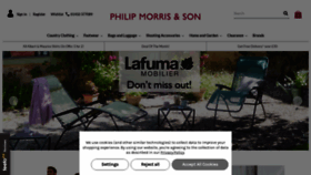 What Philipmorrisdirect.co.uk website looked like in 2022 (2 years ago)