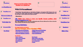 What Paramdhaam.in website looked like in 2022 (2 years ago)