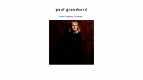 What Paulgrandsard.com website looked like in 2022 (2 years ago)