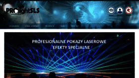 What Pro-sls.pl website looked like in 2022 (2 years ago)