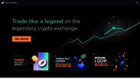 What Poloniex.org website looked like in 2022 (2 years ago)