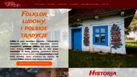 What Polskatradycja.pl website looked like in 2022 (2 years ago)