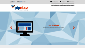 What Pipni.cz website looked like in 2022 (2 years ago)