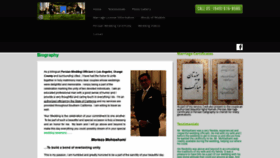 What Persianweddingofficiant.net website looked like in 2022 (2 years ago)