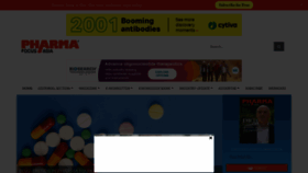 What Pharmafocusasia.com website looked like in 2022 (2 years ago)