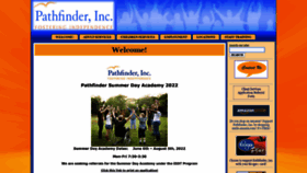 What Pathfinderinc.org website looked like in 2022 (2 years ago)