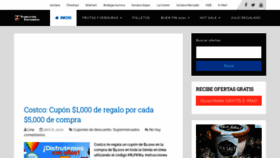 What Promociondescuentos.com website looked like in 2022 (2 years ago)