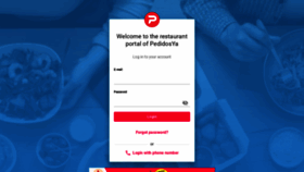 What Pedidosya.portal.restaurant website looked like in 2022 (2 years ago)