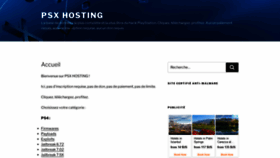What Psx-hosting.eu website looked like in 2022 (3 years ago)