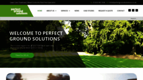 What Perfectgroundsolutions.co.uk website looked like in 2022 (2 years ago)