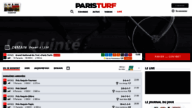 What Paris-turf.com website looked like in 2022 (2 years ago)