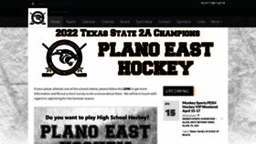 What Planoeasthockey.com website looked like in 2022 (2 years ago)