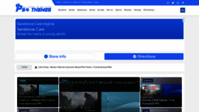What Ps4themes.co website looked like in 2022 (2 years ago)