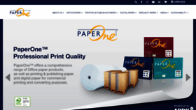 What Paperone.com website looked like in 2022 (2 years ago)