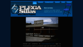 What Plegasillas.com website looked like in 2022 (2 years ago)