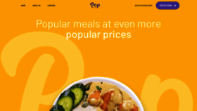What Popmeals.com.my website looked like in 2022 (2 years ago)