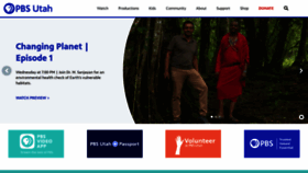 What Pbsutah.org website looked like in 2022 (2 years ago)