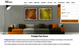 What Prestigesparkgrove.in website looked like in 2022 (2 years ago)