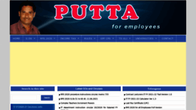 What Putta.in website looked like in 2022 (2 years ago)