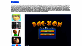 What Pacxon.org website looked like in 2022 (2 years ago)