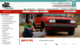 What Partsplaceinc.com website looked like in 2022 (3 years ago)