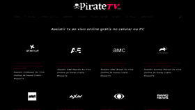 What Piratetv.biz website looked like in 2022 (2 years ago)