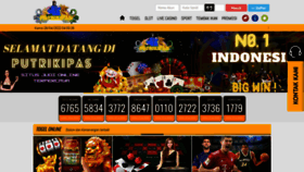 What Putrikipas.com website looked like in 2022 (2 years ago)