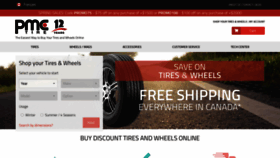 What Pmctire.com website looked like in 2022 (2 years ago)