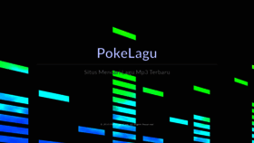 What Pokelagu.com website looked like in 2022 (2 years ago)