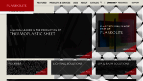What Plaskolite.com website looked like in 2022 (2 years ago)
