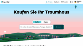 What Properstar.de website looked like in 2022 (2 years ago)