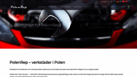 What Polenrep.se website looked like in 2022 (2 years ago)