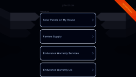 What Pferdli.de website looked like in 2022 (3 years ago)