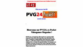 What Pockett.net website looked like in 2022 (2 years ago)