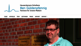 What Praxis-gueldenpfennig.de website looked like in 2022 (1 year ago)