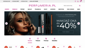 What Perfumeria.pl website looked like in 2022 (1 year ago)