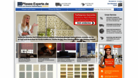 What Plissee-experte.de website looked like in 2022 (1 year ago)