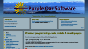 What Purpleoar.co.nz website looked like in 2022 (1 year ago)
