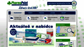 What Pharmapoint.cz website looked like in 2022 (2 years ago)