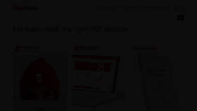 What Pdfforge.org website looked like in 2022 (2 years ago)