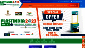 What Plastindia.org website looked like in 2022 (1 year ago)
