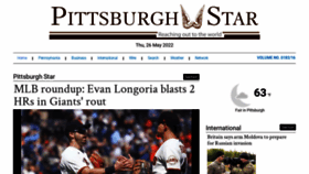 What Pittsburghstar.com website looked like in 2022 (1 year ago)