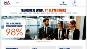 What Ppa.fr website looked like in 2022 (1 year ago)