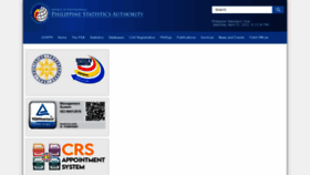 What Psa.gov.ph website looked like in 2022 (1 year ago)
