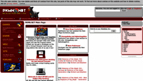 What Pkmn.net website looked like in 2022 (2 years ago)