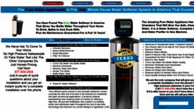 What Purewaterappliance.com website looked like in 2022 (1 year ago)