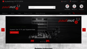 What Paulimot.de website looked like in 2022 (1 year ago)