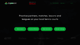 What Playyourcourt.com website looked like in 2022 (1 year ago)