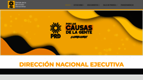 What Prd.org.mx website looked like in 2022 (1 year ago)