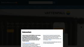 What Preisvergleich.de website looked like in 2022 (1 year ago)